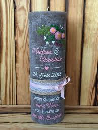 Hochzeitskerze Hochzeit Traukerze Trauung Rustik Kerze Rustik Rustikal Vintage Individuell Kerzendesign Unikat Kerze Hochzeit Traukerze Hochzeitskerze