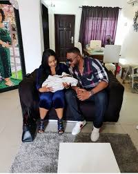 Since i gave birth to my child, you have been bullying him. Bolanle Ninalowo And Wife Visit Toyin Abraham As They Carry Her Newborn Baby Talk Of Naija