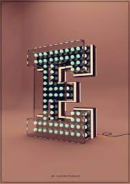 All from our global community of graphic designers. 3d Creative Alphabet By Alexis Persani Typography Inspiration 3d Typography Typography