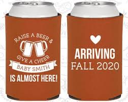 Baby Shower Koozie Etsy
