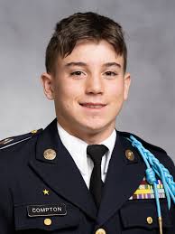 Congratulations to Cadet Jacob Pehle for earning The Thomas Wittman Plaque!  This award is presented to a cadet who displays his faith through his  actions.