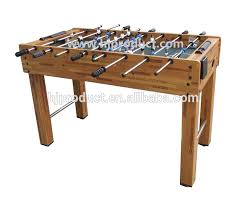Because of its popularity, this type of table has many different styles and brands to choose from, giving you the chance to choose the exact table of your dreams. Wood Color 4 Foot Small Size Foosball Table Indoor Kids Play Game Football Table Soccer Buy Foosball Table Table Football Price Superior Foosball Table Product On Alibaba Com