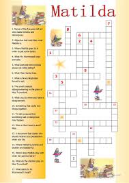 Remember, they're updated daily so don't forget to check back regularly! Matilda Crossword English Esl Worksheets For Distance Learning And Physical Classrooms
