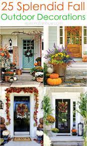Thanksgiving decorations lighted fall garland, thanksgiving decor halloween string lights 8.2 feet 20 led, thanksgiving gift fall decor for home holiday autumn garland indoor. 25 Splendid Diy Outdoor Fall Decorations A Piece Of Rainbow