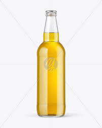 Download Clear Glass Lager Beer Bottle Mockup In Bottle Mockups On Yellow Images Object Mockups PSD Mockup Templates