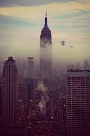 Empire State Building Over The Clouds Clouds Empirestatebuilding Nyc Midtown Heraldsquare City Cool Pictures Empire State