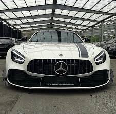 White Benz Gtr Amg