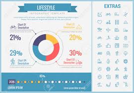 lifestyle infographic template elements and icons infograph