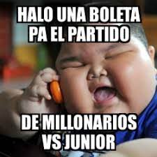 Anotó nueve goles y concedió apenas dos. Meme Fat Chinese Kid Halo Una Boleta Pa El Partido De Millonarios Vs Junior 3562862