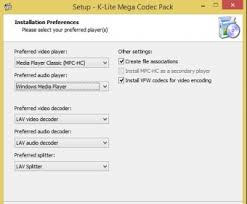 Fast downloads of the latest free software! K Lite Mega Codec Pack 13 2 Download Free Codectweaktool Exe