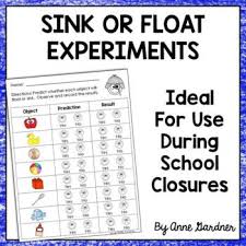 Science experiments, lessons, activities, printables and pictures to help you set up and organize a science center in your own classroom to make learning fun. Free Sink Or Float Science Experiments Ideal For Distant Learning Kindergarten