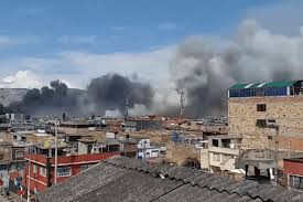 De acuerdo con el último reporte de. Incendio Forestal En Las Inmediaciones De La Escuela De Artilleria En El Sur De Bogota El Espectador