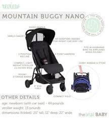 Mountain Buggy Nano Review The Wise Baby Mountain Buggy Nano Mountain Buggy Best Travel Stroller