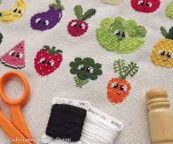 I love that you customize the patterns for free.lori. Fruit And Vegetable Cross Stitch Pattern Pdf Pretty Little Etsy Cross Stitch Patterns Cross Stitch Fruit Cross Stitch