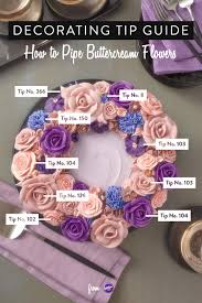 Flower Statement Ring Cake Buttercream Flowers Butter Cream Cake Decorating