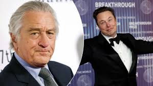 Robert De Niro leaves the US and calls for a boycott of Elon Musk's X -  Telegraph - Telegraph