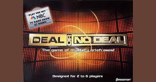This slot game takes the theme of the game and allows you to play for real money. Deal Or No Deal Board Game Boardgamegeek