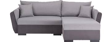Wohnlandschaft In Grau Mit Bettfunktion Couch