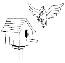For even more picture relevant to the. Bird About To Land On Bird House Coloring Pages Best Place To Color House Colouring Pages Coloring Pages Bird House