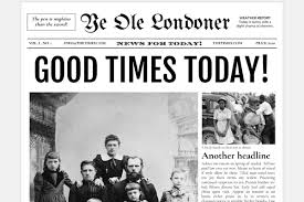 Google Docs Old Newspaper Template Newspaper Template Newspaper Template Word Newspaper Front Pages