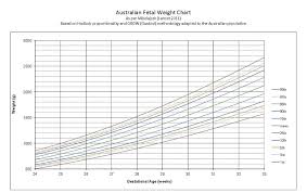 36 Prototypal Estimated Fetal Weight Percentile Chart