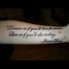 James Dean Https Etsy Me 2i1aeqj Forever Tattoo Tattoo Quotes Living Forever Quotes