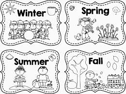 Printable 4 Seasons Coloring Page Seasons Worksheets Fall Coloring Pages Coloring Pages Winter