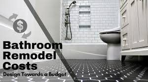 Whatever updates you're dreaming of, it will pay to plan ahead. Bathroom Remodel Costs Design Towards A Budget