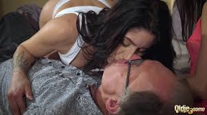 Old young porno teens share old man and ride his cock HD porn - SEXTVX.COM