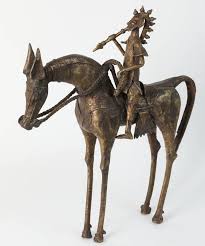 We deal with 200+ sorts of metal and scraps. African Brass Sculpture Of A Tribal Warrior On Horse At 1stdibs