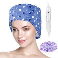 Our next model is a bit different since now we. Buy Hair Steamer Cap Deep Conditioning 110v Electric Thermal Heat Cap For Natural Hair Scalp Treatment Home Spa Use Hot Head Care Hat With 2 Mode Temperature Control Online In Indonesia B08vfy91md