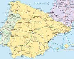 Map showing the geographical location of france and spain along with their capitals, international boundary, major cities and point of interest. Map Of France Spain And Portugal France Map Spain Road Trip Map Of Spain In 2021 Map Of Spain Spain Road Trip Portugal Map