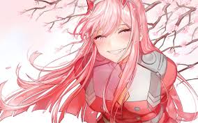 Such a desktop consists of pictures, called icons, that show cab. Zero Two Wallpaper