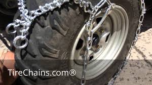 tirechain com atv diamond studded tire chains