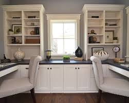 20 Space Saving Office Designs With Functional Work Zones For Two Traditional Home Office Home Office Furniture Home Office Space