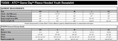 mrw atc game day fleece hooded youth sweatshirt maroon