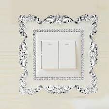 This is how mine is setup. New Resin Single Light Switch Surround Socket Finger Plate Panel Cover Hot For Home Office Decoration Wall Sticker Wall Stickers Aliexpress