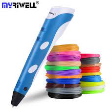 Myriwell 3d Pen Original Diy 3d Printing Pen With 100m Abspla Filament Creative Toy Gift For Kids Design Drawing Discount 52 Caneta 3d Caneta Criatividade