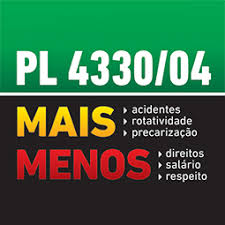 Resultado de imagem para PL 4330 terceirização