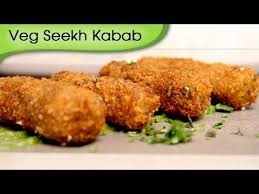 Veg Seekh Kebab Quick Easy To Make Appetizer Starter Crispy Snack Recipe By Ruchi Bharani Hd Interesting Food Recipes Easy To Make Appetizers Recipes