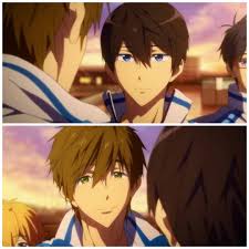 Makoharu Makoto Tachibana X Haruka Nanase Free Iwatobi Swim Club Free Eternal Summer Free Dive To The Future And High Speed Free Iwatobi Swim Club Free Anime Free Iwatobi