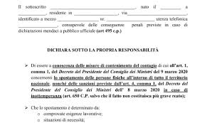 E' necessario compilarlo ed esibirlo in caso di. Coronavirus Italia Zona Protetta Il Nuovo Modulo Di Autocertificazione Per Gli Spostamenti In Allegato Www Ideawebtv It Quotidiano On Line Della Provincia Di Cuneo