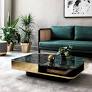 table basse de luxe en cercle de marbre from fr.pinterest.com
