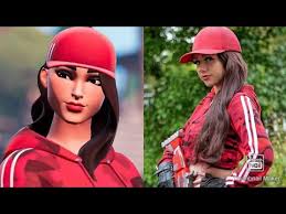This includes crossovers with popular franchises like the nba, dc, tomb raider, and street fighter. Reacting To Female Fortnite Skins In Real Life Ruby Aura Shadow Ruby More Youtube