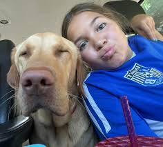 Taking the six month old pup out for a spin in the 6 last night... but she  doesn't have a license so I insisted I better drive.