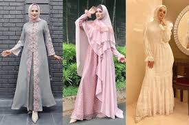 Model baju kebaya muslim kini sudah sangat bervariasi, untuk tampilan yang klasik dan tradisional tentukan saja pilihanmu pada kebaya muslim model model dress kebaya memang sedang trendi dikenakan oleh para hijabers saat kondangan. 10 Ide Dress Kondangan Hijab Syar I Ala Mulan Jameela Stylish