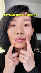 @trinhgeorgg 🌀 Fix Asymmetrical Mouth Naturally!, This simple exercise  helps balance your facial muscles, offers you an even smile — And your  daily habits matter too! 🚫 Avoid:, 🍽️ Chewing