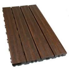 Deck N Go Composite Wood Decking Tiles Bamboo Tile Slat Exterior Tiles Patio Flooring Easy Patio Outdoor Flooring