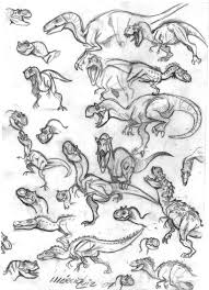 Dinosaurs 03 By Marciolcastro Deviantart Com On Deviantart Dinosaur Drawing Dinosaur Sketch Dinosaur Art