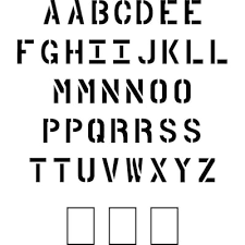 Basic designs offer great ideas to add a personal touch to your home decor projects, . Uppercase Alphabet Stencils At Lowes Com